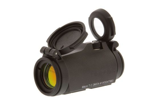 Aimpoint T-2 micro red dot sight is compatible with all standard T1/H1 type mounts.